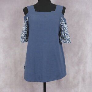 Chicos Cold Shoulder Top